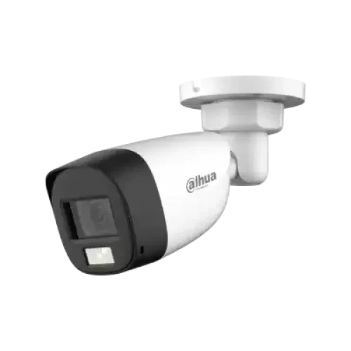 Surveillance Security Dahua Bullet Type Cameras Color Vission HFW1200CLP IL A 3.6mm 2MP Fixed Focal Dual Light