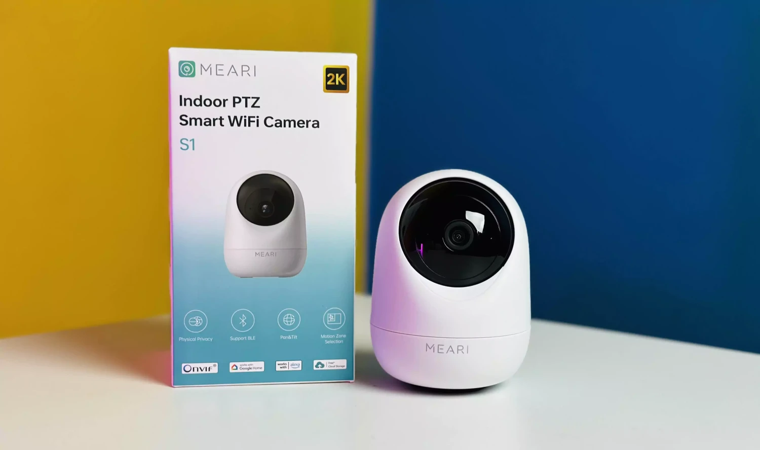 meari♡ Meari S1 3MP Portable Wi‑Fi Indoor Camera