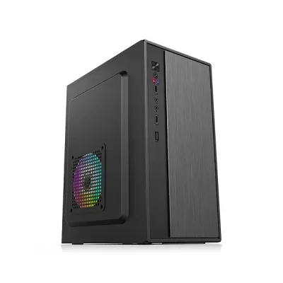 Golden Field 2506B Micro-ATX Desktop Casing - Black
