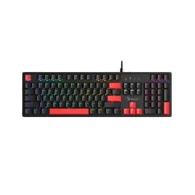 A4Tech Bloody S520N Fire Black BLMS Brown Switch RGB Mechanical Gaming Keyboard